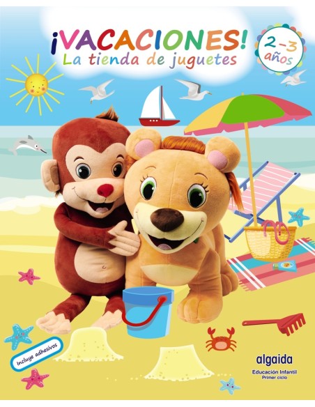 Cuaderno de Vacaciones La tienda de juguetes 2 3 anos