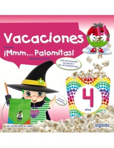 Mmm Palomitas 4 anos Cuaderno de vacaciones