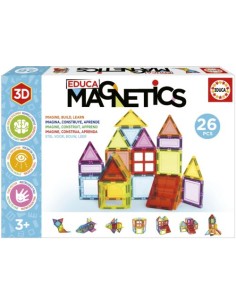 JUEGO 26 PIEZAS EDUCA MAGNETICS