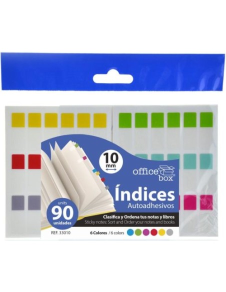 BOLSA 90 INDICES AUTOADHESIVOS 10MM