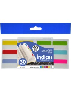 BOLSA 30 INDICES AUTOADHESIVOS 40MM