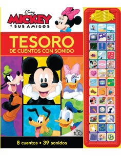 TESORO DE CUENTOS CON SONIDO MICKEY Y SUS AMIGOS SD TREASURY