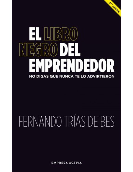 El libro negro del emprendedor
