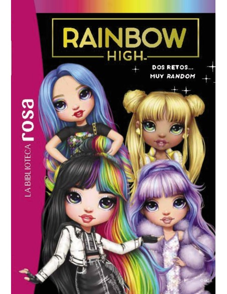La biblioteca rosa Rainbow High 10 Dos retos muy random
