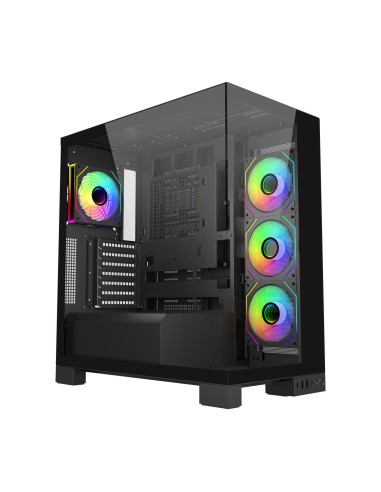 M540-BA Carcasa Midi Tower mITX, mATX, ATX (BTF) Negro