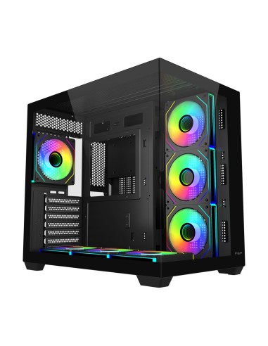 M341-BA Carcasa Midi Tower mITX, mATX, ATX Negro ARGB