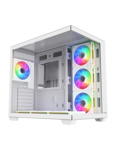 M341-WA Carcasa Midi Tower mITX, mATX, ATX Blanco ARGB