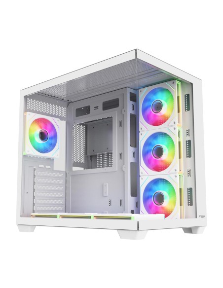 M341-WA Carcasa Midi Tower mITX, mATX, ATX Blanco ARGB