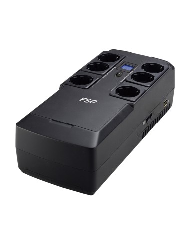 NanoFit 800 sistema de alimentación ininterrumpida (UPS) En espera (Fuera de línea) o Standby (Offline) 0,8 kVA 480 W 6 salidas 
