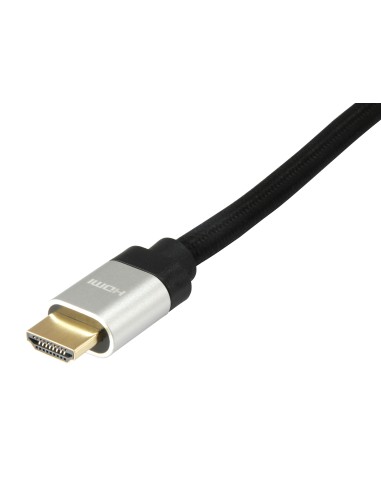 119383 cable HDMI 5 m HDMI tipo A (Estándar) Negro, Plata