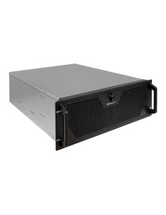 UK4340 Estante Plata, Negro