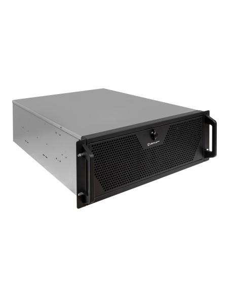 UK4340 Estante Plata, Negro