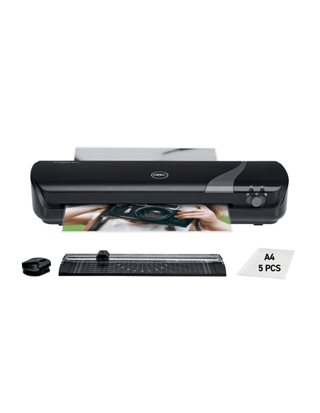 Set plastificadora gbc inspire a4 color negro