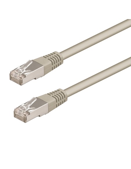 WPC-PAT-5F010 cable de red Gris 1 m Cat5e F/UTP (FTP)