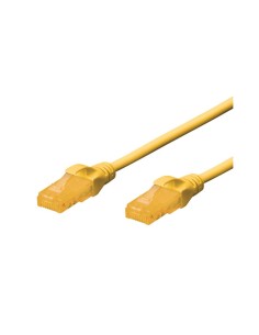 WPC-PAT-6U002Y cable de red Amarillo 0,2 m Cat6 U/UTP (UTP)