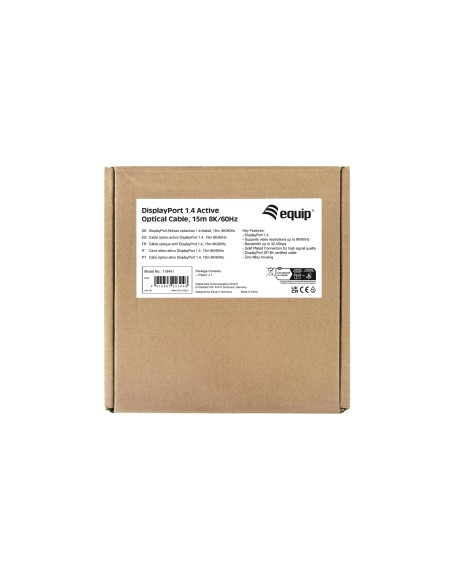 119441 cable DisplayPort 15 m Negro
