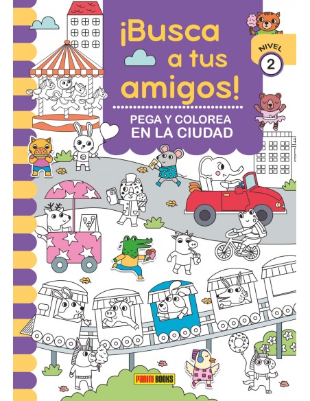 BUSCA AMIGOS CIUDAD PEGA COLOREA N2