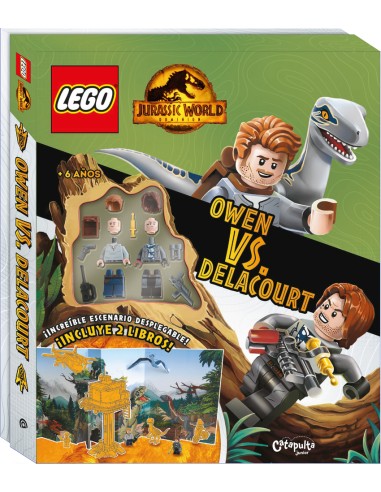 Lego Jurassic World Owen vs Delacourt