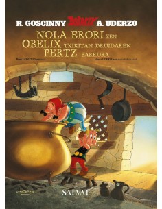 Nola erori zen Obelix txikitan druidaren pertz barrura euskara