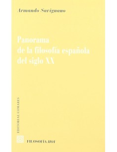 Panorama de la filosofia espanola del siglo xx