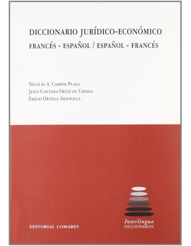 Diccionario juridico economico frances espanol espanol frances