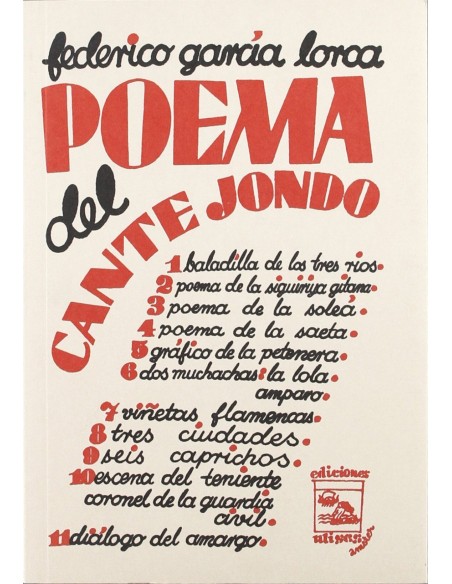 Poema del cante jondo