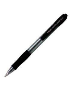 C 12 BOLIGRAFO SUPERGRIP NEGRO PUNTA 10MM