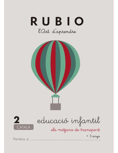 Rubio L art d aprendre Educacio Infantil Quadern 2