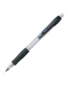 c 12 portaminas cuerpo negro supergrip h 185 05mm