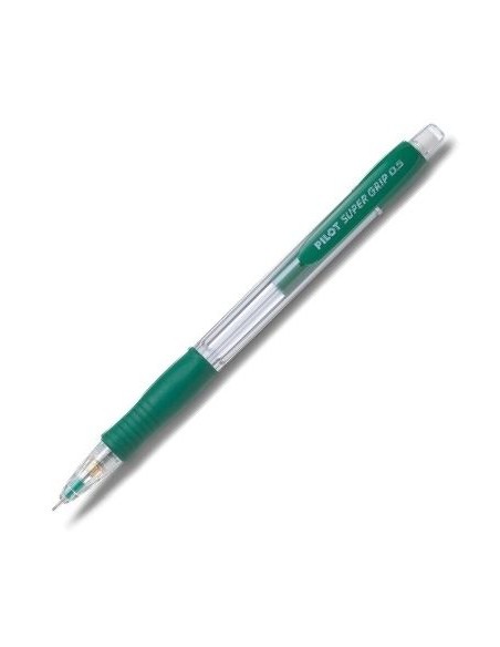 c 12 portaminas cuerpo verde supergrip h 185 05mm