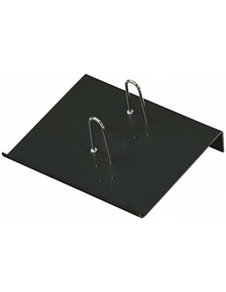 Portacalendarios sobremesa de plastico color negro para bloque bufete