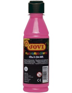 BOTELLA TEMPERA FOSFORESCENTE MAGENTA 250ML