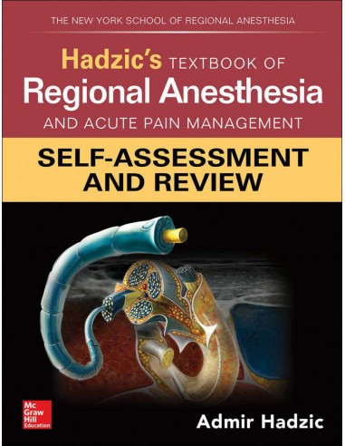 HADZIC S TEXTBOOK REGNL ANESTHESIA ACUTE PAIN MGMT SAR