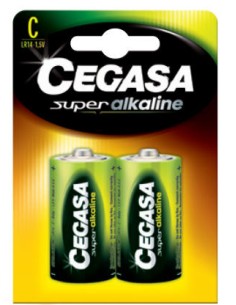 BLISTER 2 PILAS CEGASA SUPER ALC LR14