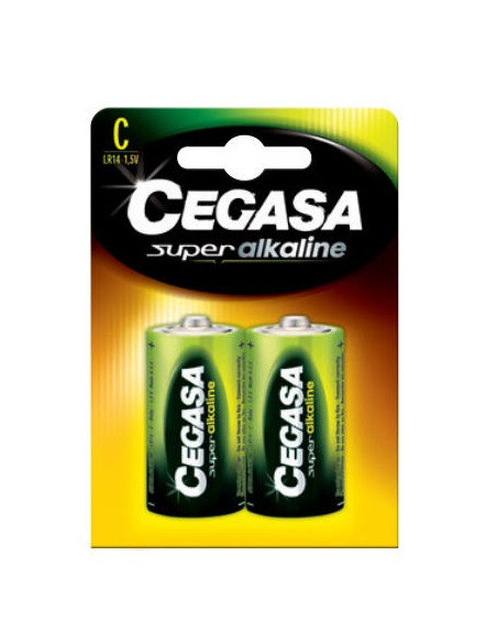 BLISTER 2 PILAS CEGASA SUPER ALC LR14