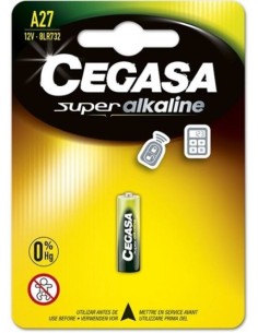 BLISTER PILA CEGASA ALCALINA A27 12V BT BL1
