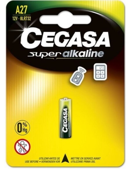BLISTER PILA CEGASA ALCALINA A27 12V BT BL1