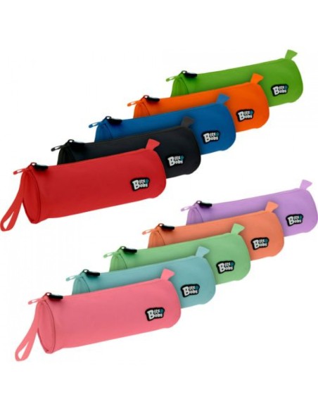 PORTATODO REDONDO BITSampBOBS NARANJA 23X8CM