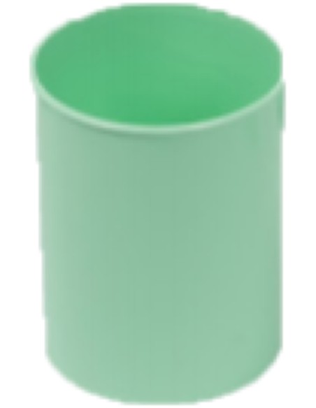 CUBILETE DE PLASTICO OPACO PASTEL VERDE
