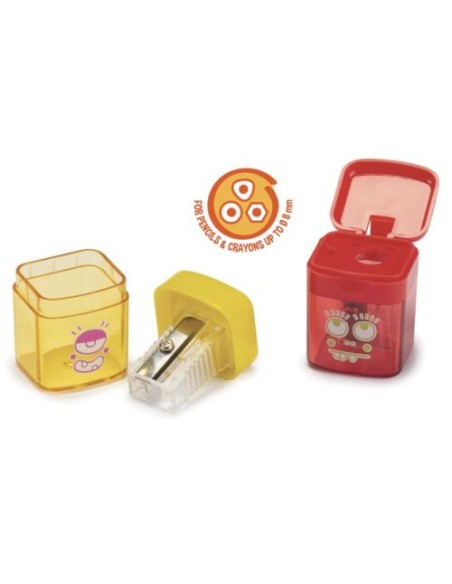 Exp 24 afilalapiz un uso con deposito colores surtidos carioca