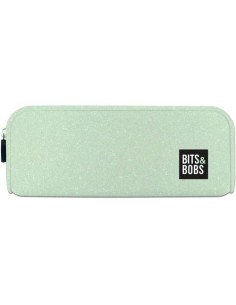 PORTATODO SILICONA VERDE GLITTER BampB 231x313x28cm