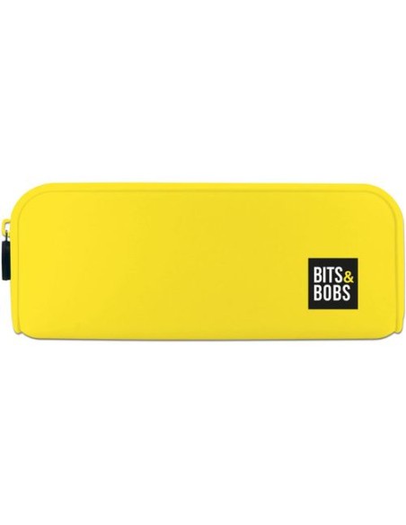PORTATODO SILICONA AMARILLO FLUOR BampB 25x33x15cm