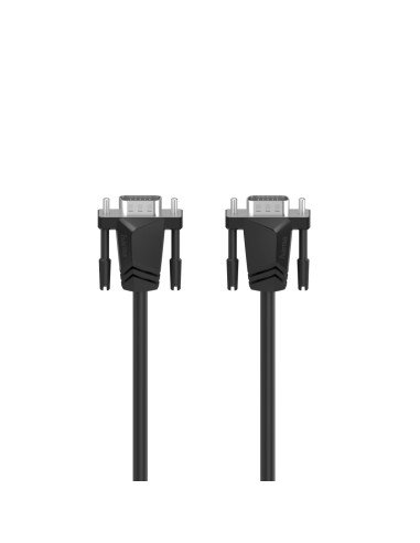 Cable VGA 1080p, 1,5m, Color negro