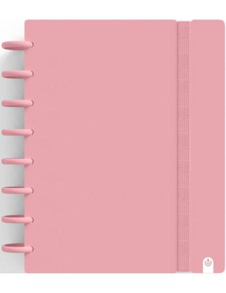 CUADERNO INGENIOX A5 80H CUADRICULA ROSA PASTEL CUADERNO INGENIOX A5 80H CUADRICULA ROSA PASTEL