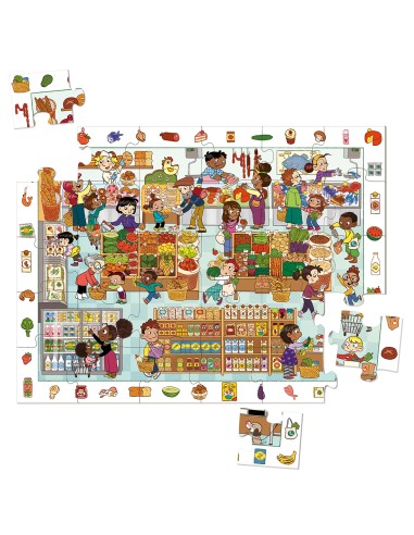  PUZZLE XXL 30 PIEZAS EL MERCADO 