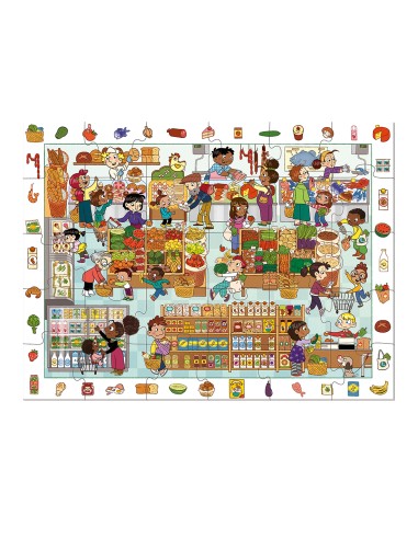  PUZZLE XXL 30 PIEZAS EL MERCADO 
