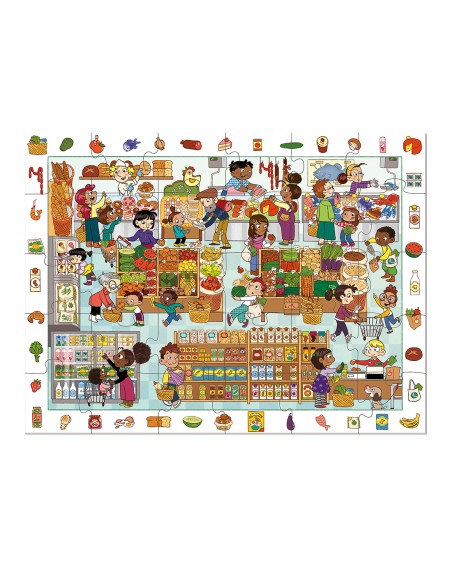  PUZZLE XXL 30 PIEZAS EL MERCADO 