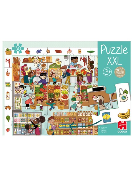  PUZZLE XXL 30 PIEZAS EL MERCADO 