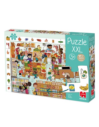  PUZZLE XXL 30 PIEZAS EL MERCADO 