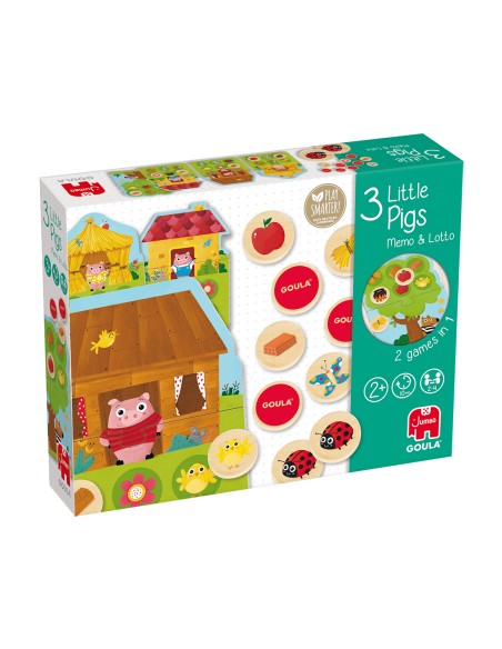  MEMO LOTO LOS TRES CERDITOS 